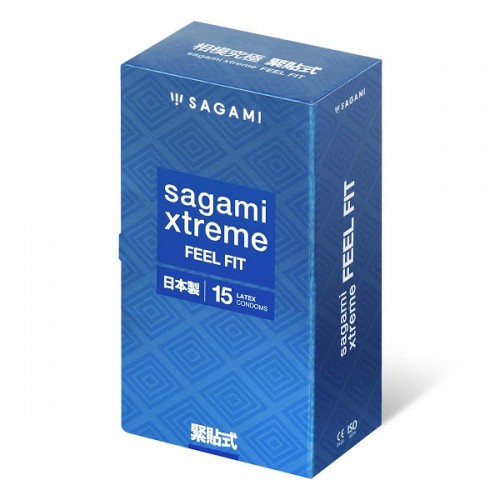 Sagami 相模 - 究極緊貼式 (第二代) 51mm乳膠安全套 (15片裝)
